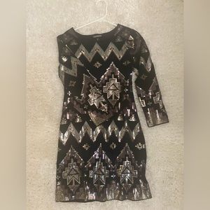 Express Sequin Dress